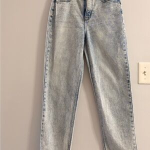 Fashion Nova Light Blue Straight Leg Jeans